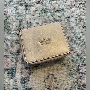 Kate Spade Gold Jewelry Box